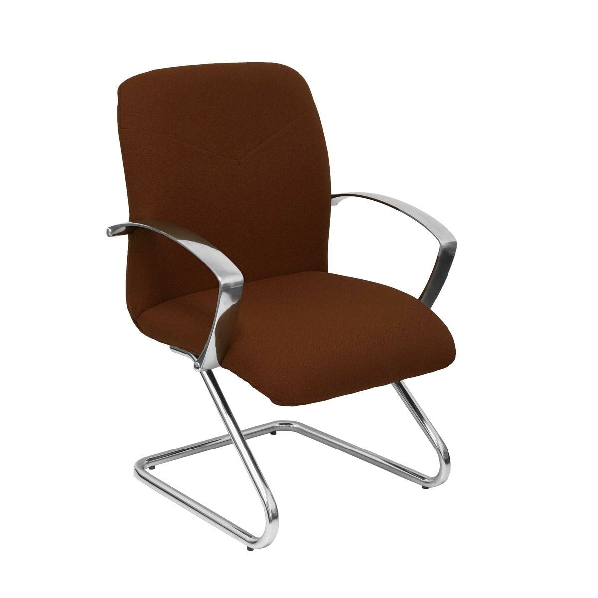 Silla de Recepción Caudete Piqueras y Crespo BALI463 Marrón oscuro