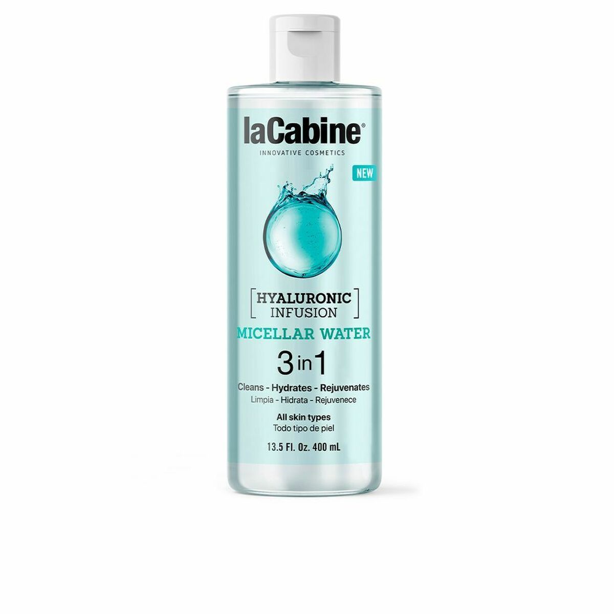 Agua Micelar laCabine Perfect Clean 400 ml Limpiador
