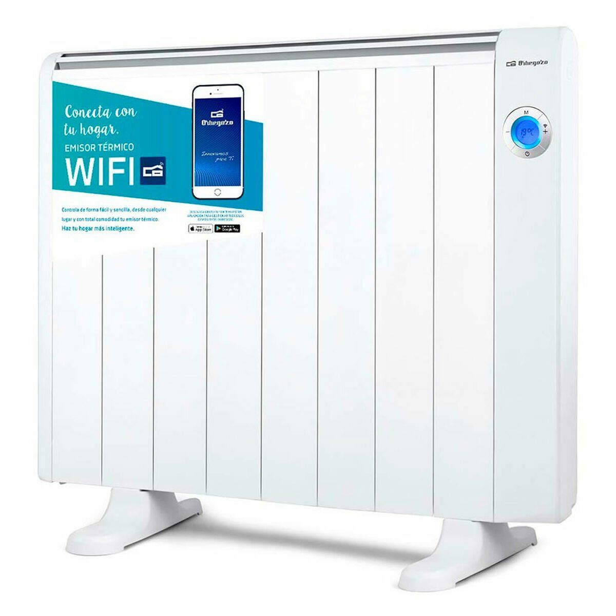 Emisor Térmico Digital Orbegozo RRW 1500 Blanco 1500 W