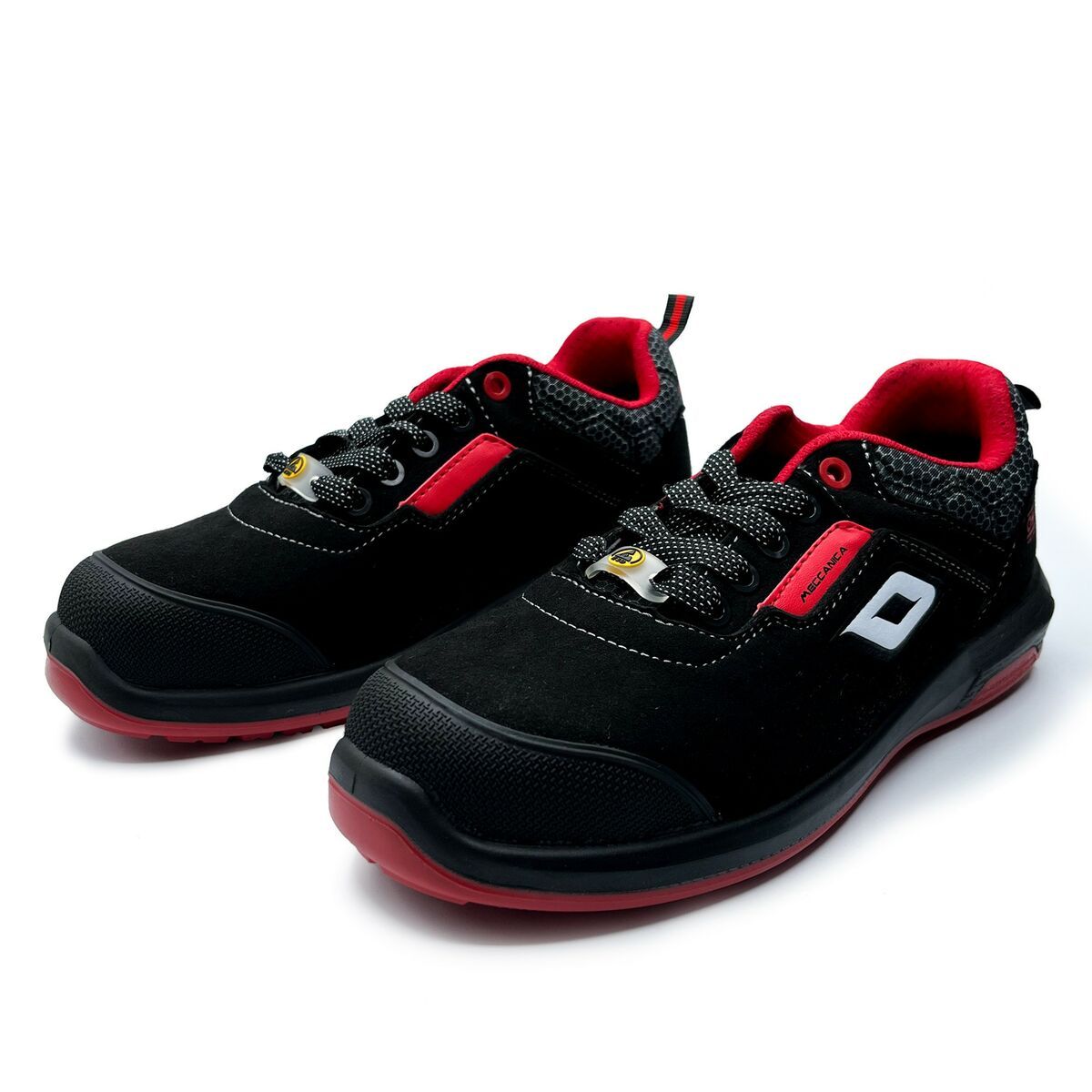 Calzado de Seguridad OMP PRO URBAN S3 SRC Negro/Rojo Rojo (36)