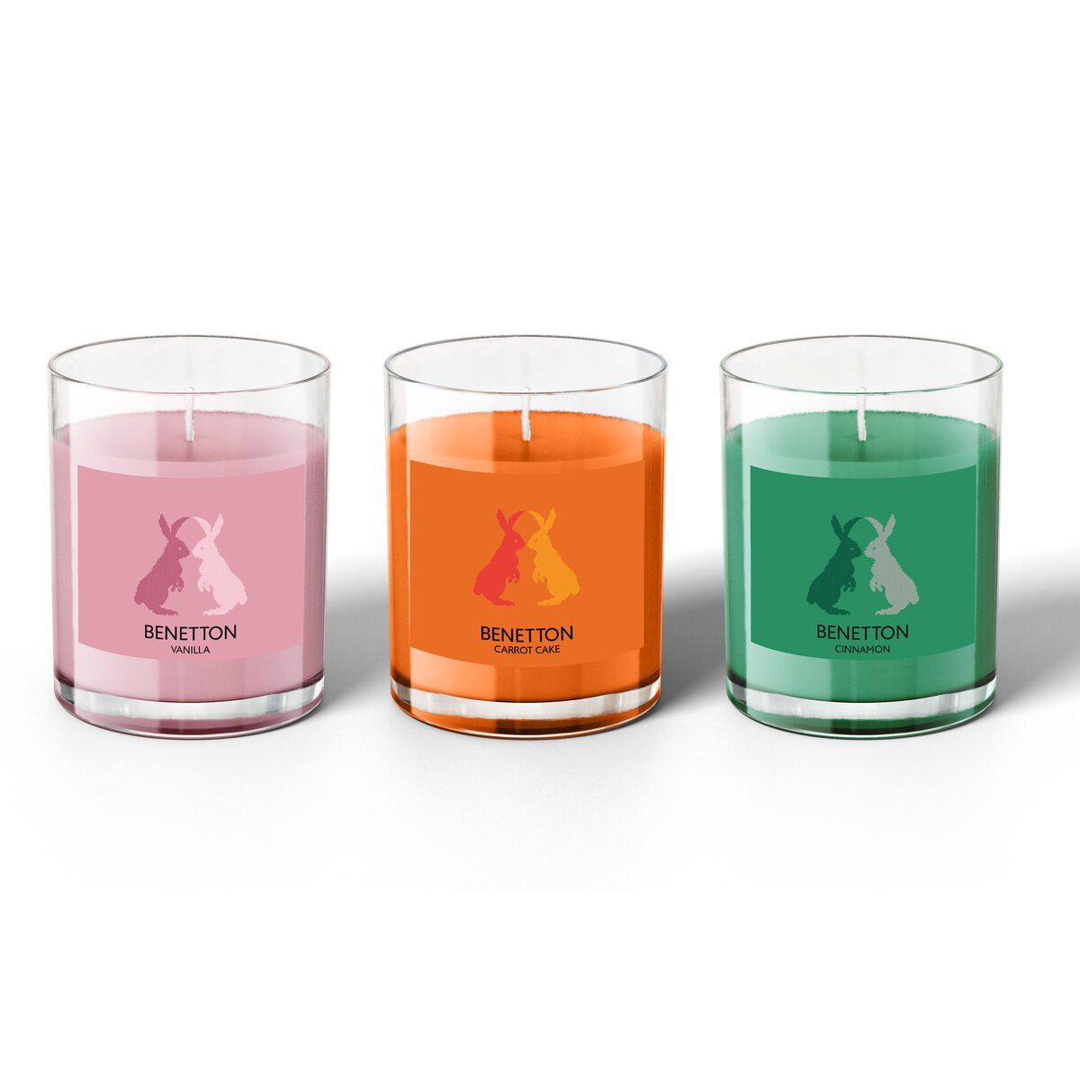 Velas perfumadas Benetton 3 Piezas