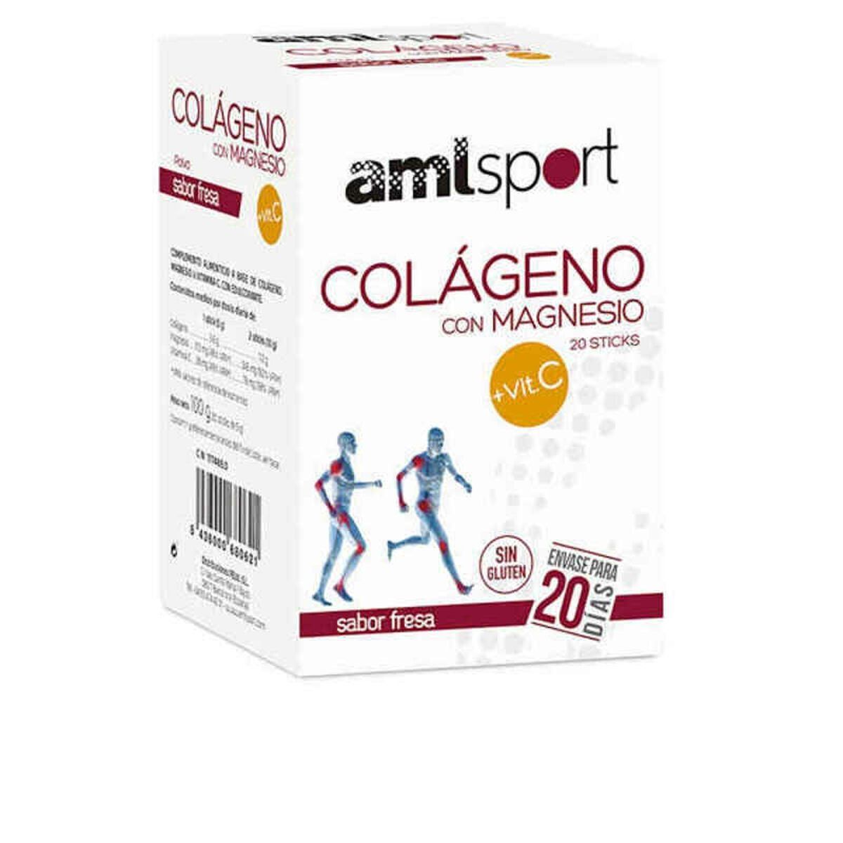 Complemento Alimenticio Amlsport Colágeno Con Magnesio C Colágeno Magnesio Vitamina C