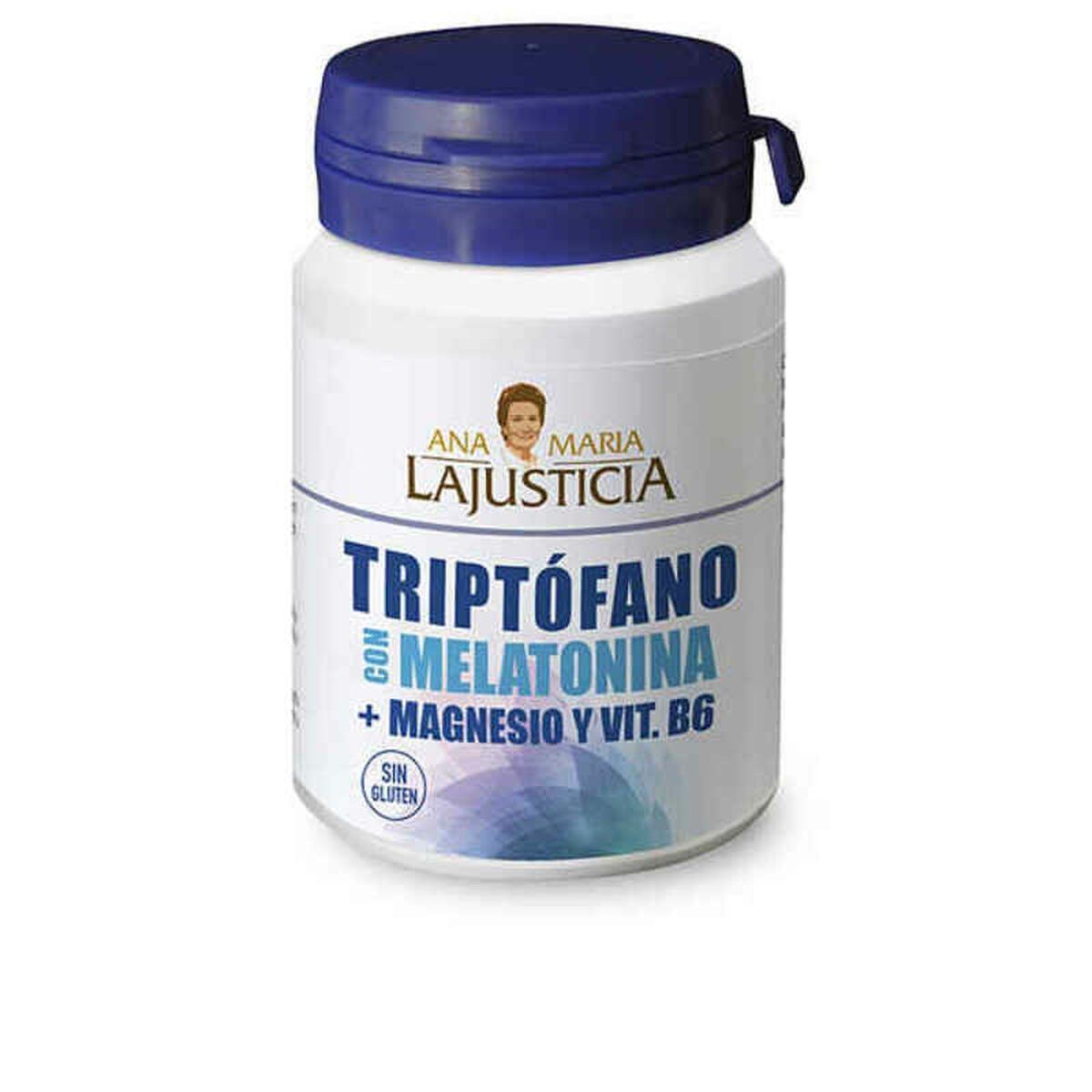 Complemento Alimenticio Ana María Lajusticia Triptofano Con Melatonina Magnesio Y Magnesio Melatonina Triptófano 60 unidades