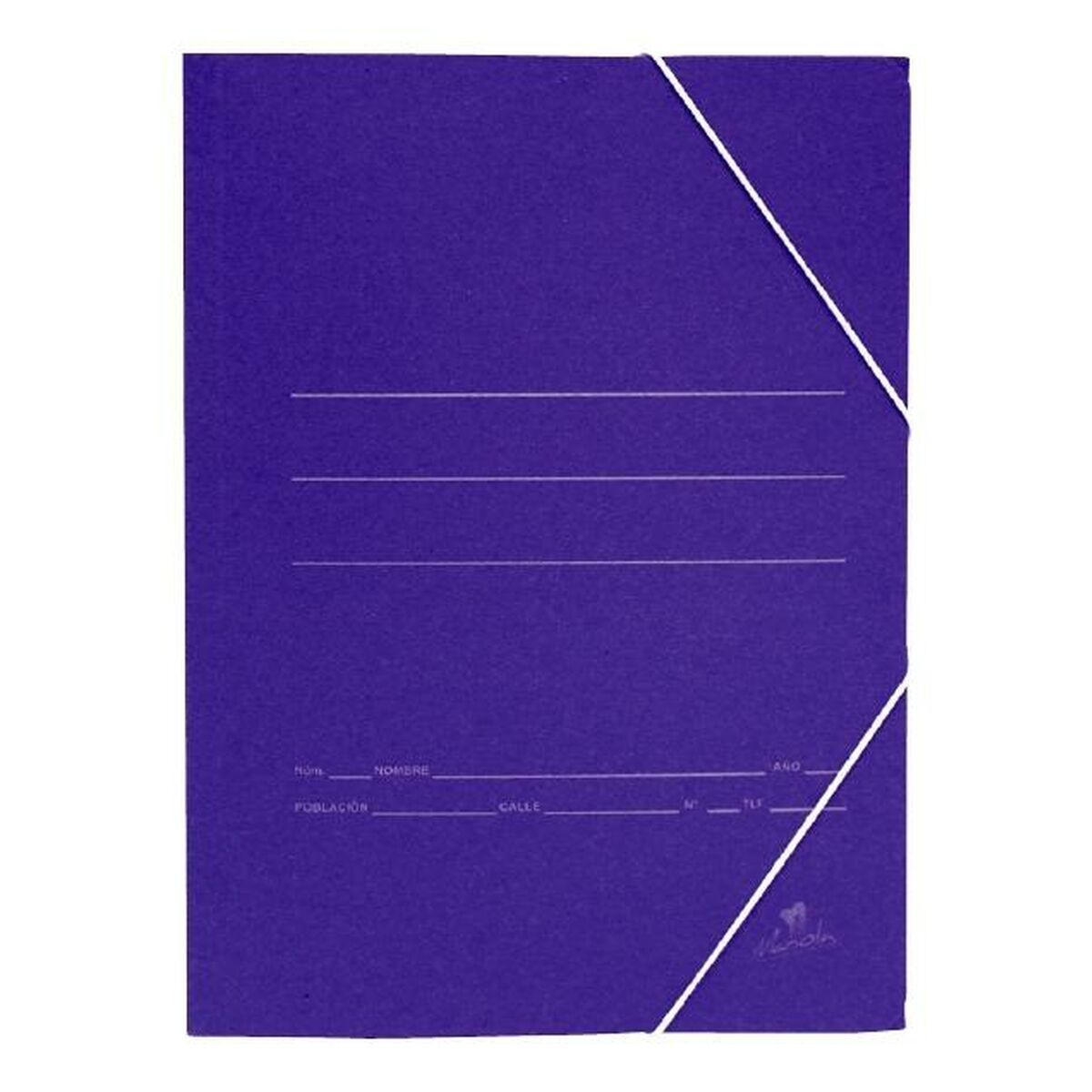 Carpeta Mariola Azul Folio