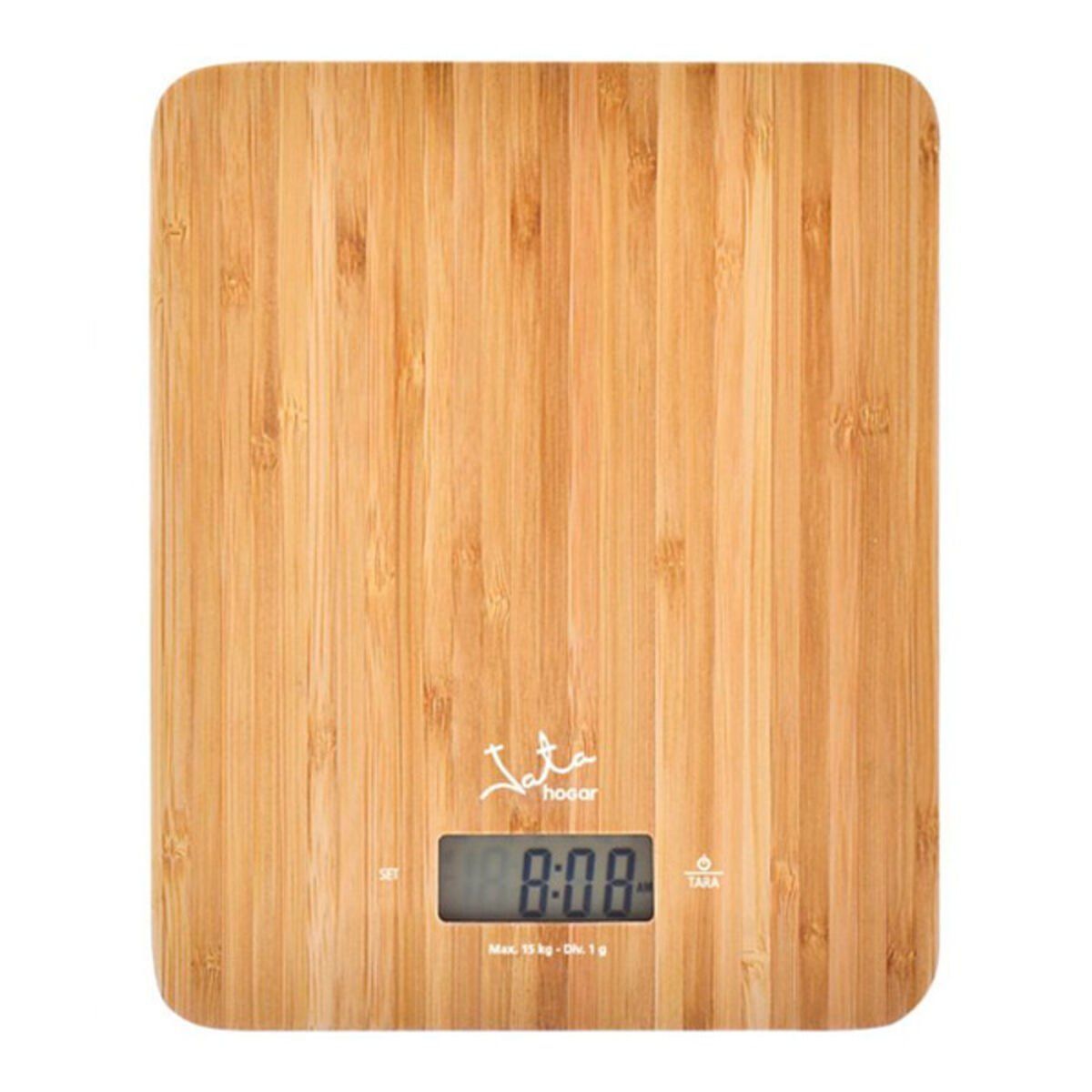 Báscula Digital de Cocina Bambú JATA MOD. 720 Bamboo