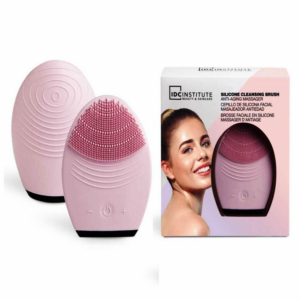 Masajeador Limpiador Facial IDC Institute 70006c Silicona (1 unidad)