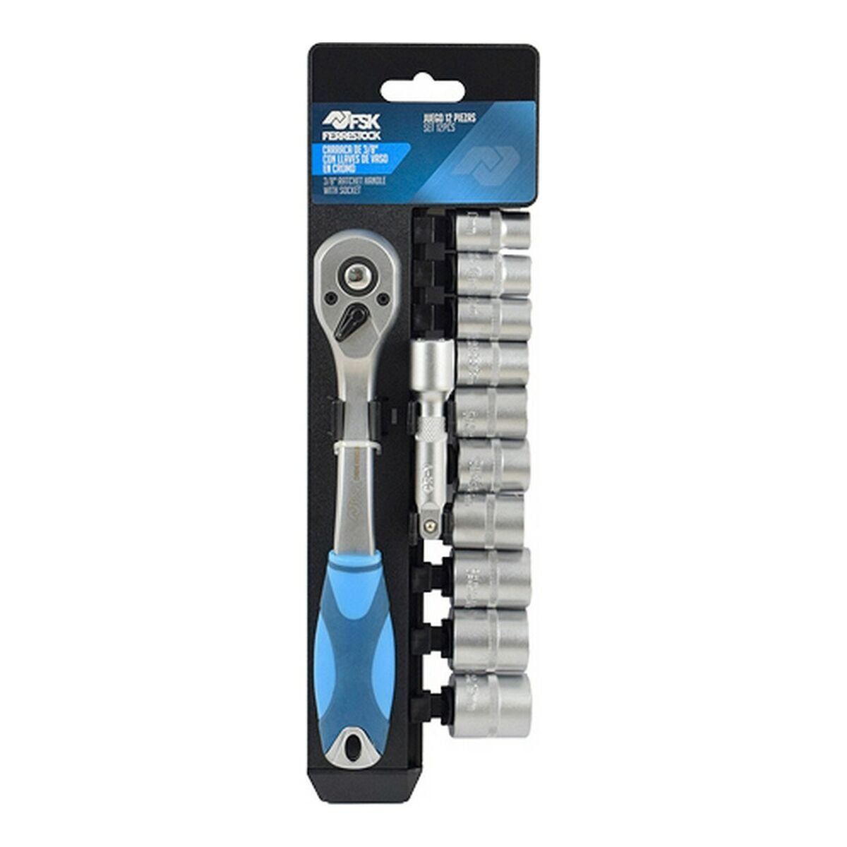 Juego de llaves combinadas Ferrestock 72 3/8"