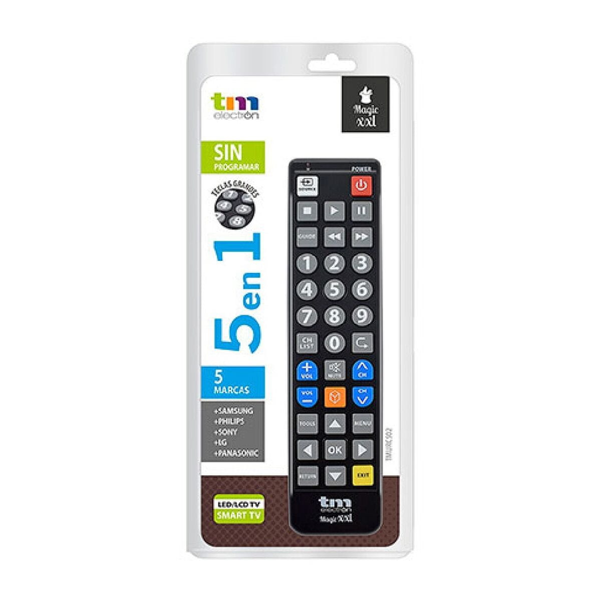 Mando a Distancia Universal 02ACCTMURC502 Negro