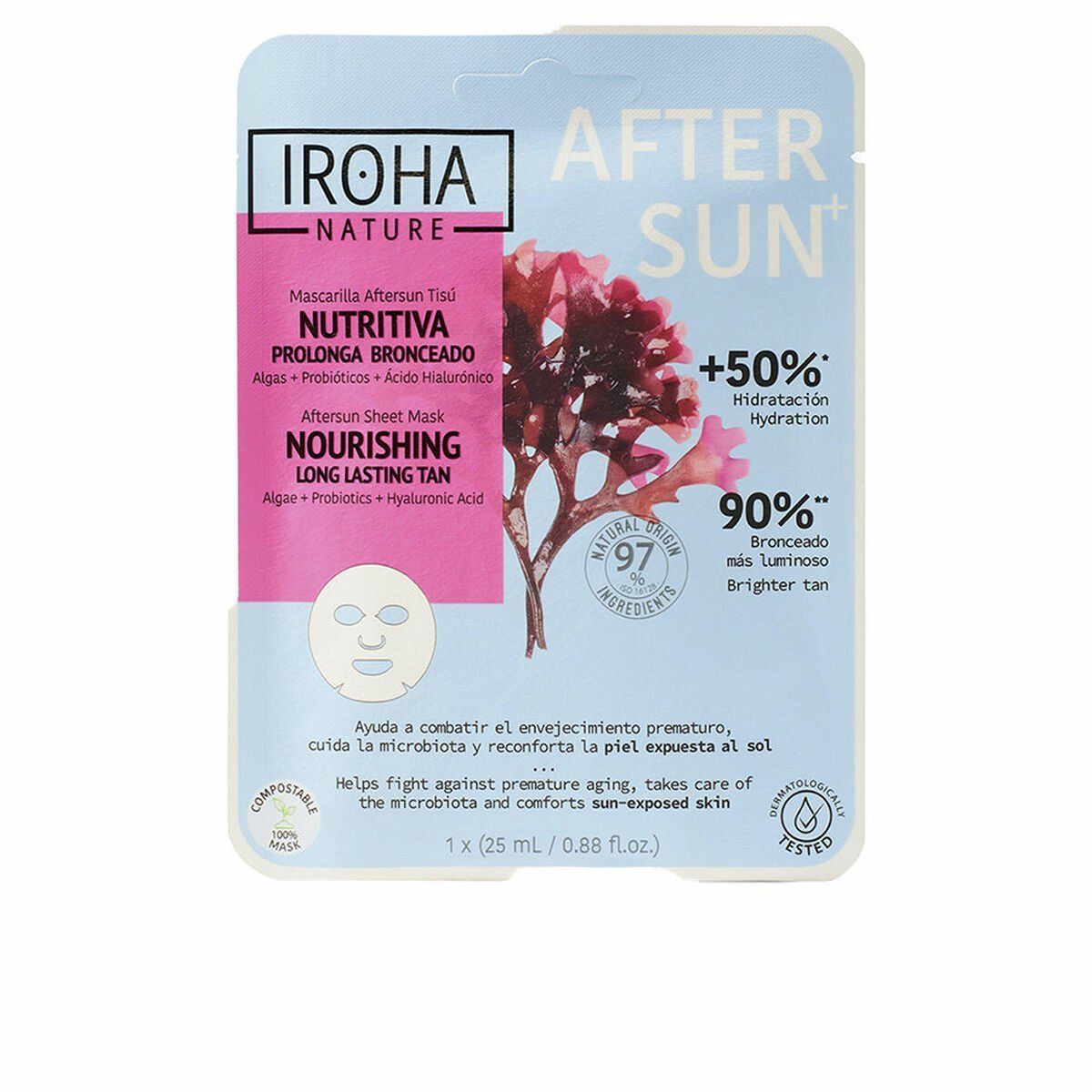 Mascarilla Facial Iroha Melón (1 unidad)