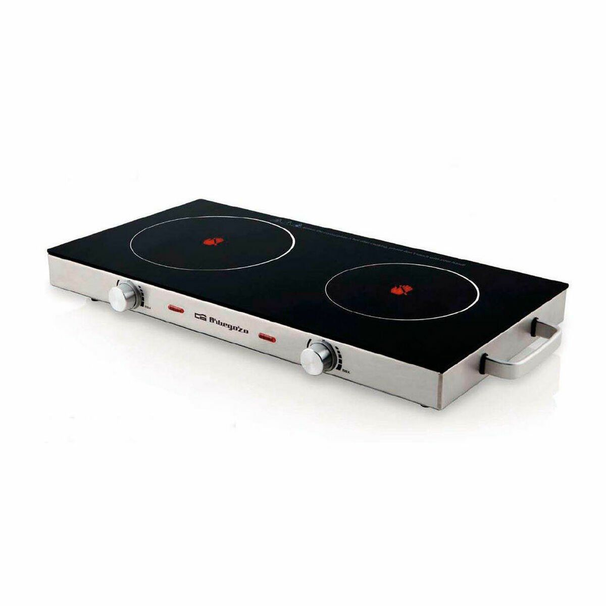 Placa de Inducción Orbegozo 17430 2800 W Negro