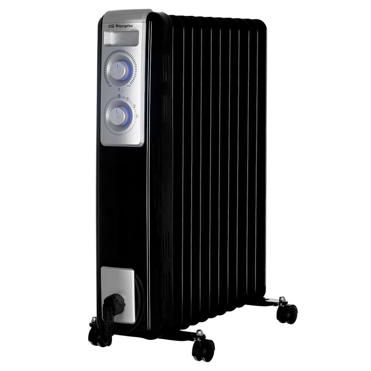 Radiador de Aceite (11 cuerpos) Orbegozo 17446 2500 W Negro
