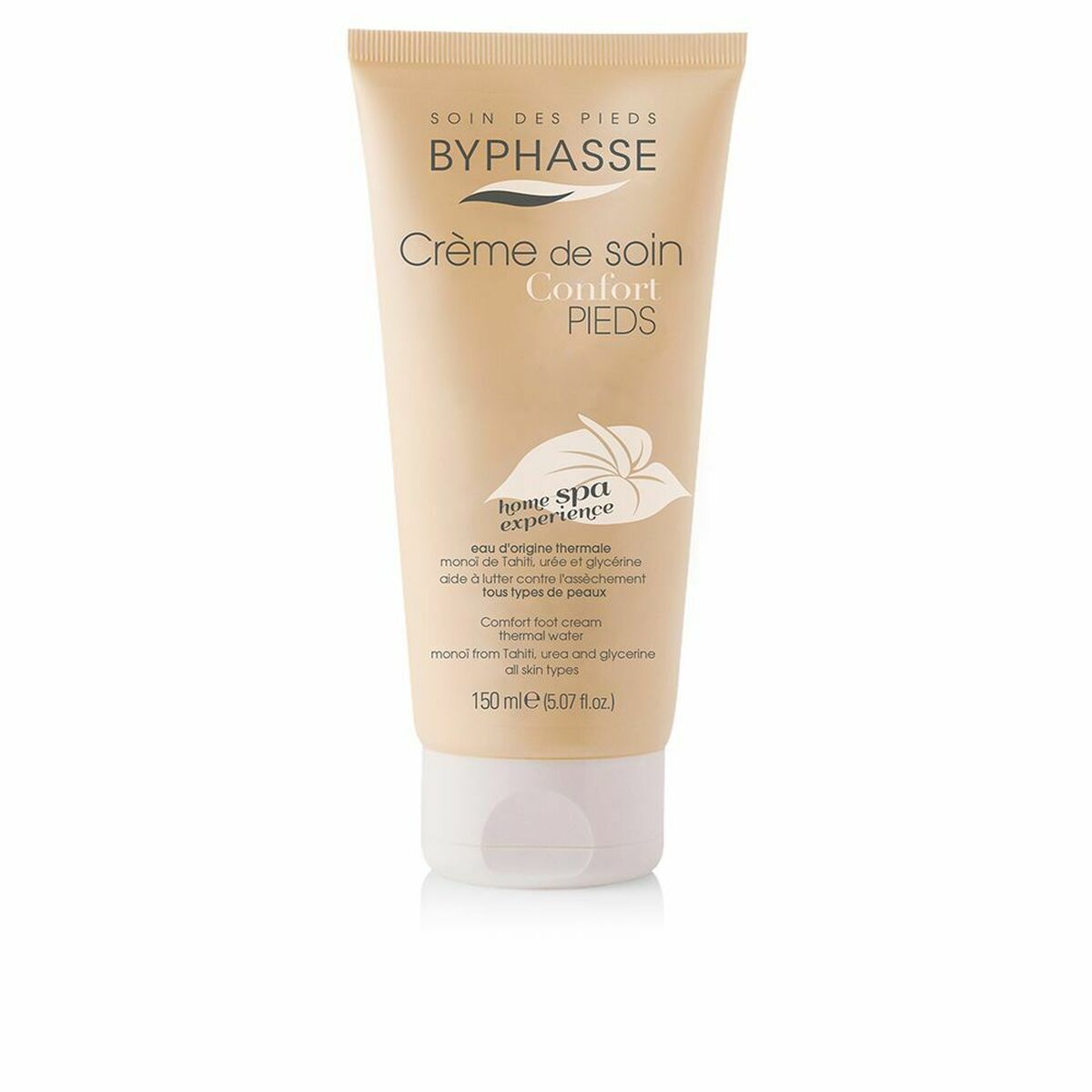 Crema de Pies Hidratante Byphasse Home Spa Experience 150 ml