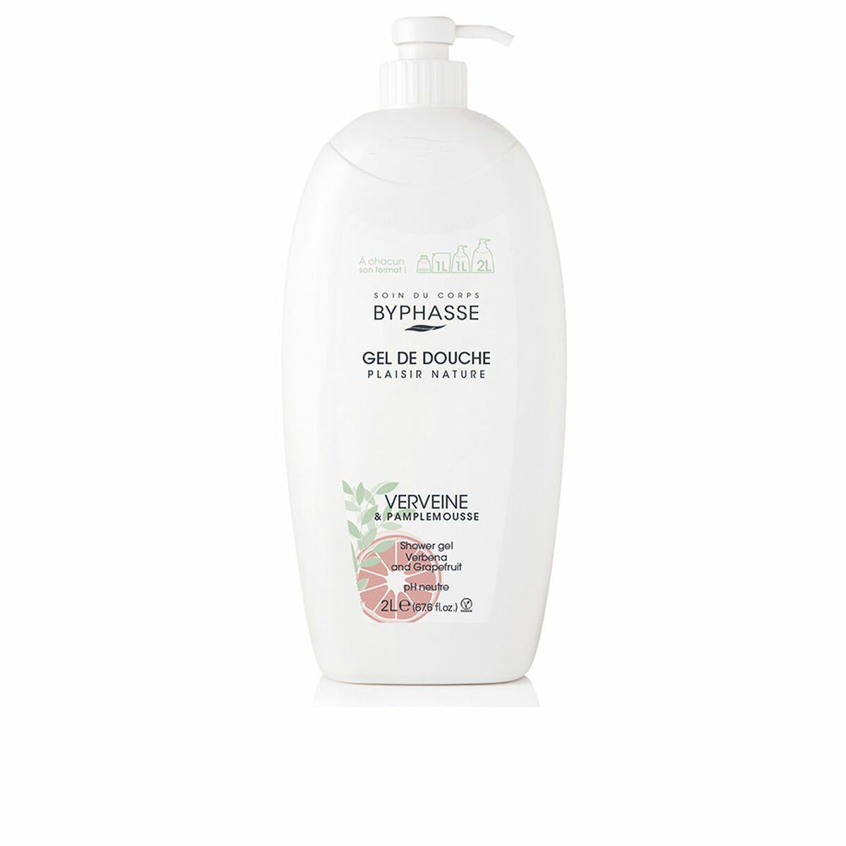 Gel de Ducha Byphasse 2 L Verbena Pomelo