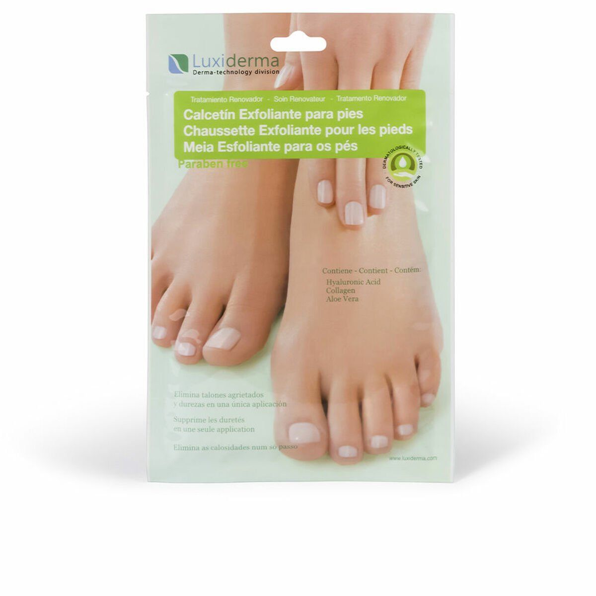 Exfoliante para Pies Luxiderma Calcetines 2 Piezas