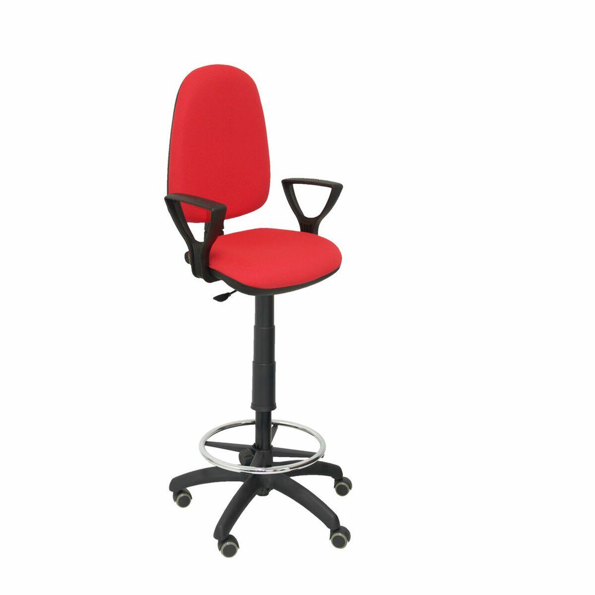 Taburete Ayna bali Piqueras y Crespo T04CP Rojo PVC