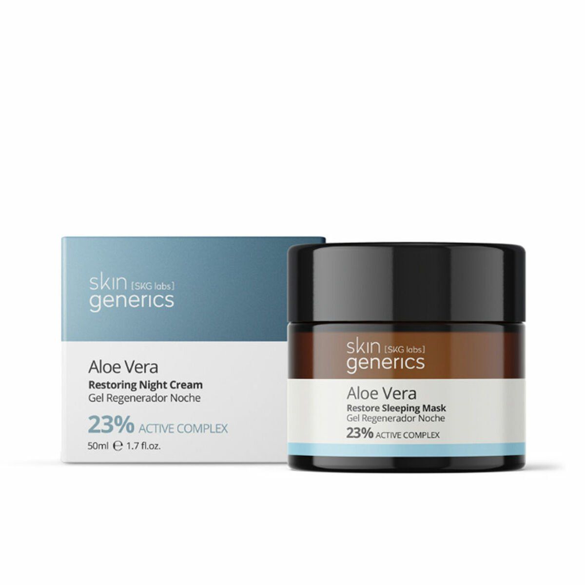 Gel facial Skin Generics Aloe Vera 50 ml Regenerador