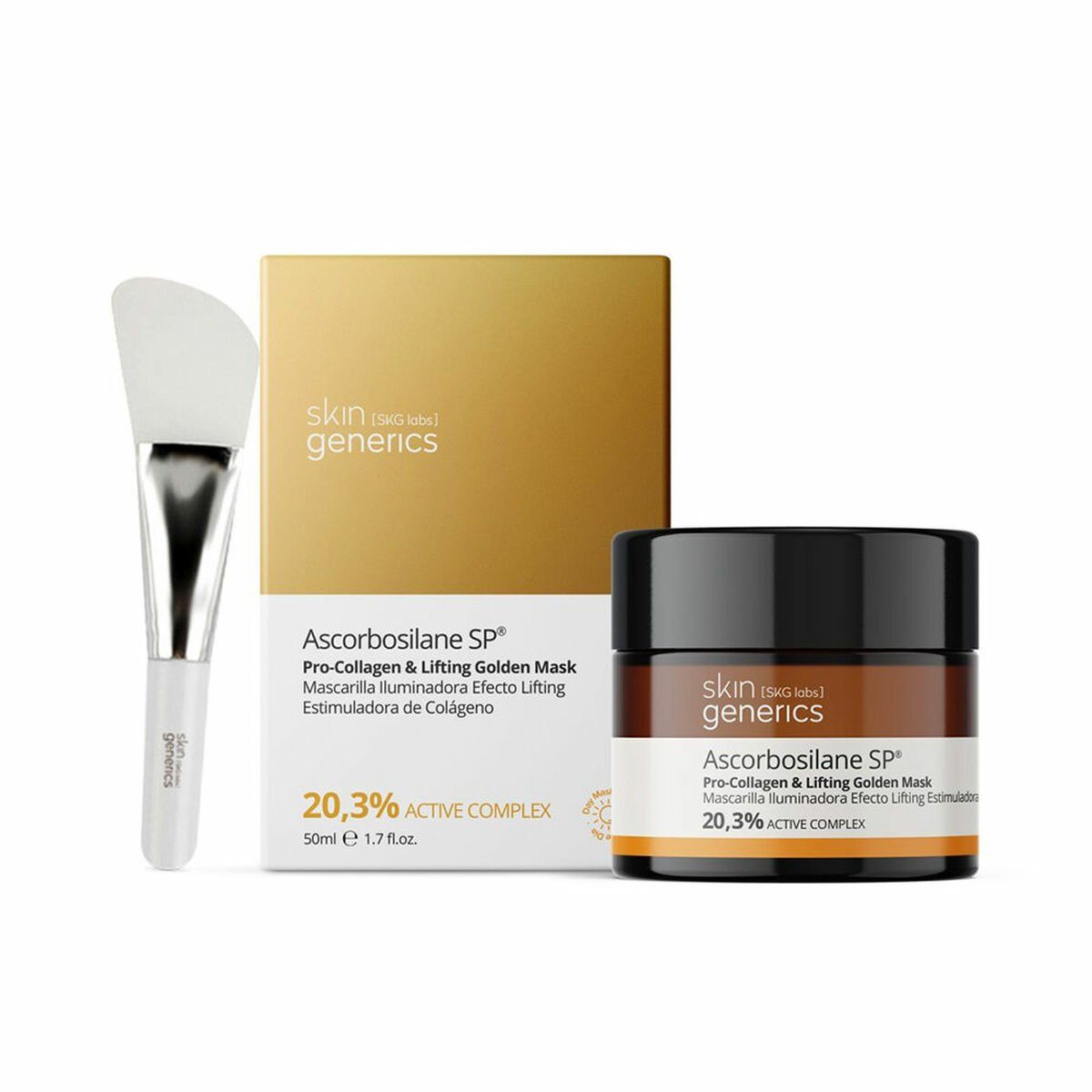 Mascarilla Iluminadora Skin Generics Ascorbosilane Sp 50 ml Efecto Lifting