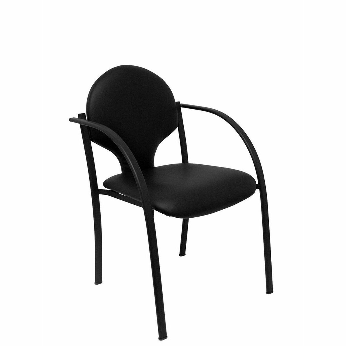 Silla de Recepción Hellin Piqueras y Crespo 1 Negro