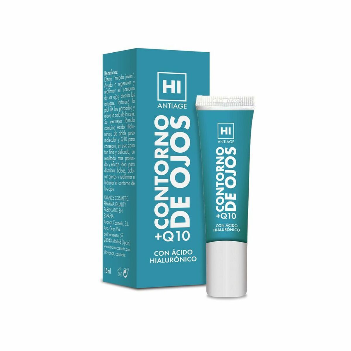 Crema Antiedad para el Contorno de Ojos Redumodel 15 ml