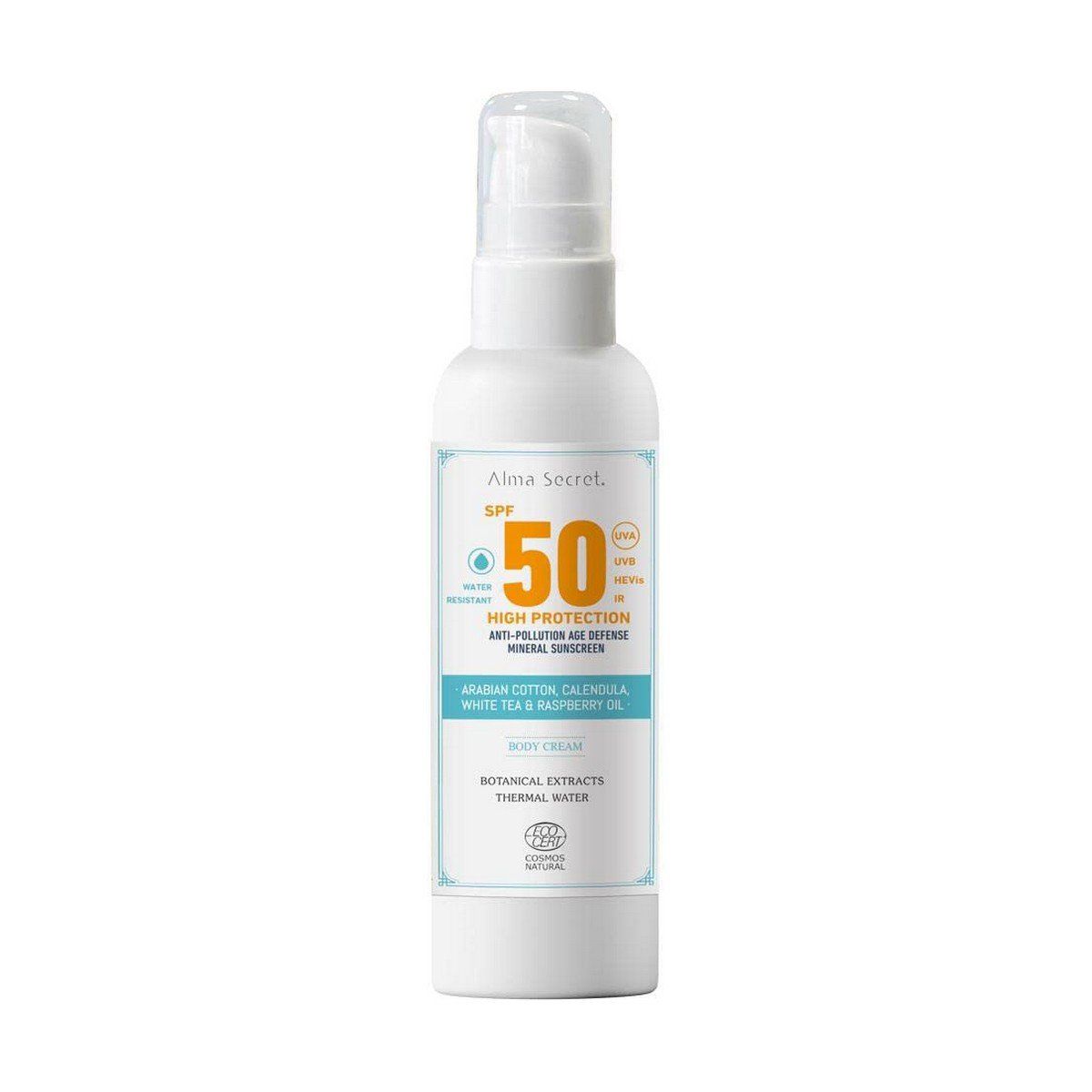 Protector Solar Alma Secret High Protection Spf 50 100 ml 200 ml Crema