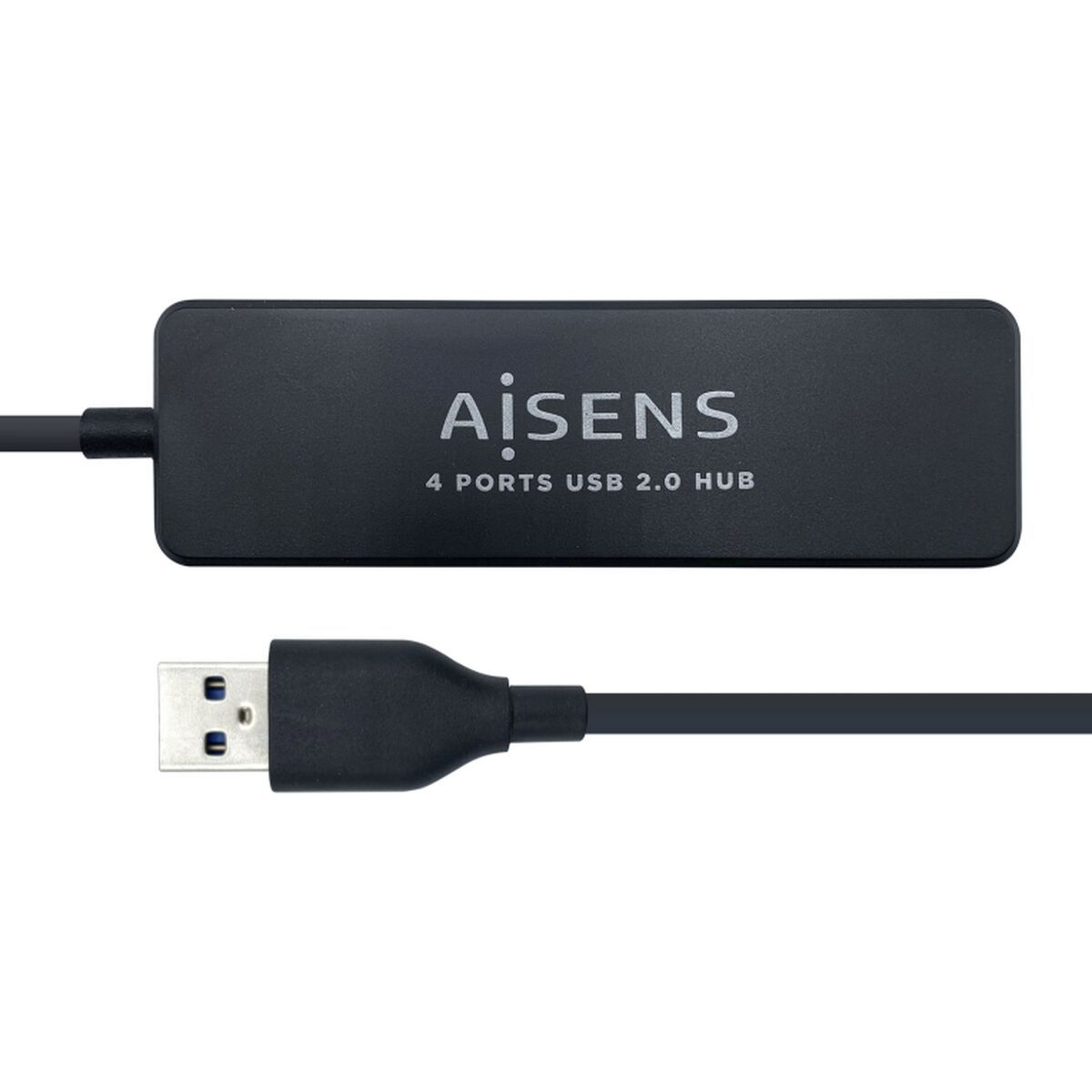Hub USB Aisens A104-0402 Negro