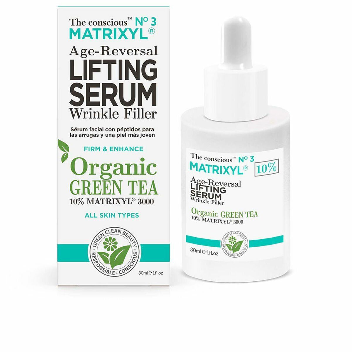 Sérum Facial The Conscious Matrixyl 30 ml Té Verde