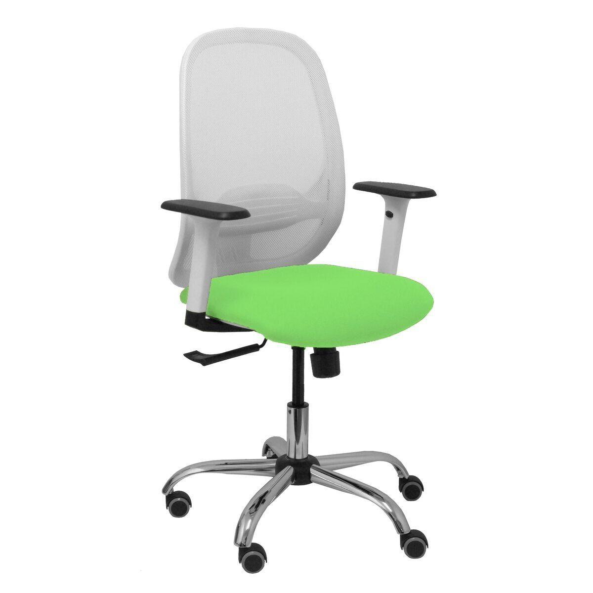 Silla de Oficina Piqueras y Crespo 354CRRP Blanco Pistacho