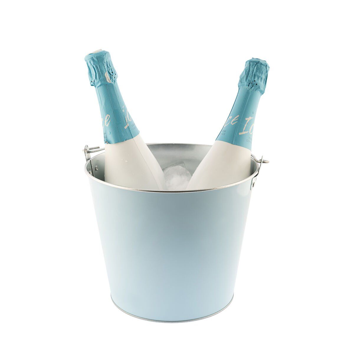 Cubitera Koala Con asa Azul Metal 5 L