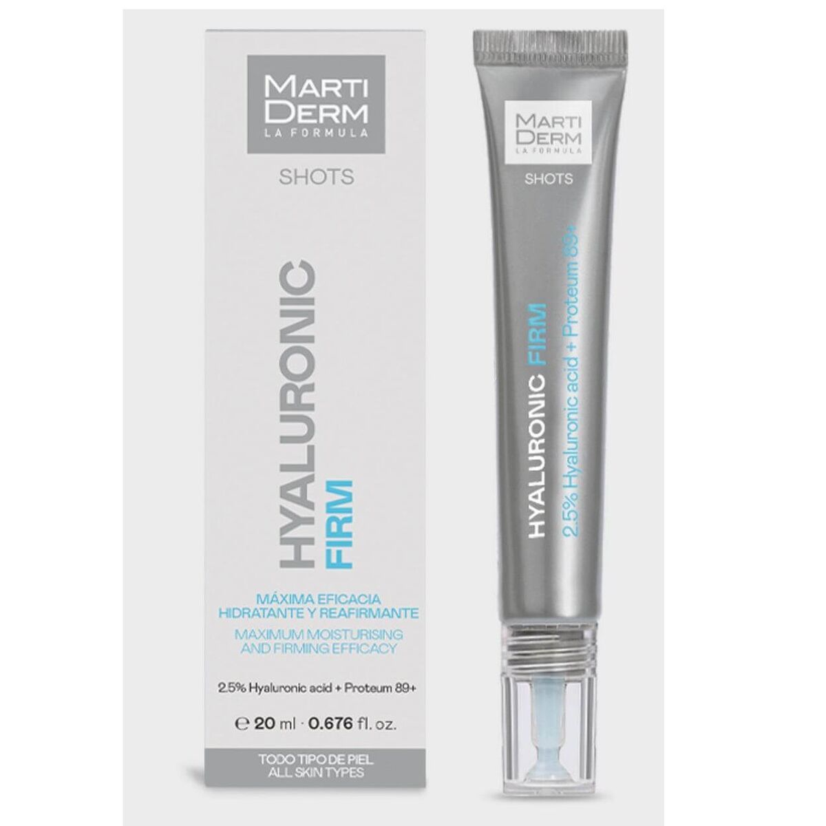 Sérum Facial con Ácido Hialurónico Martiderm SHOTS 20 ml