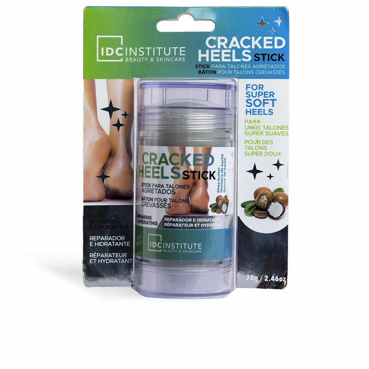 Crema de Pies Hidratante IDC Institute CRACKED HEEL 70 g