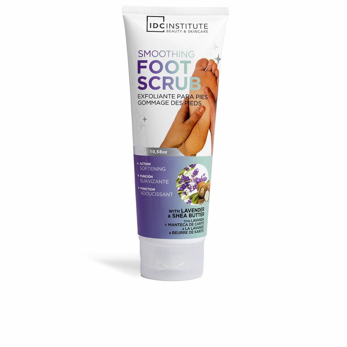 Crema de Pies Hidratante IDC Institute SMOOTHING FOOT SCRUB 300 g