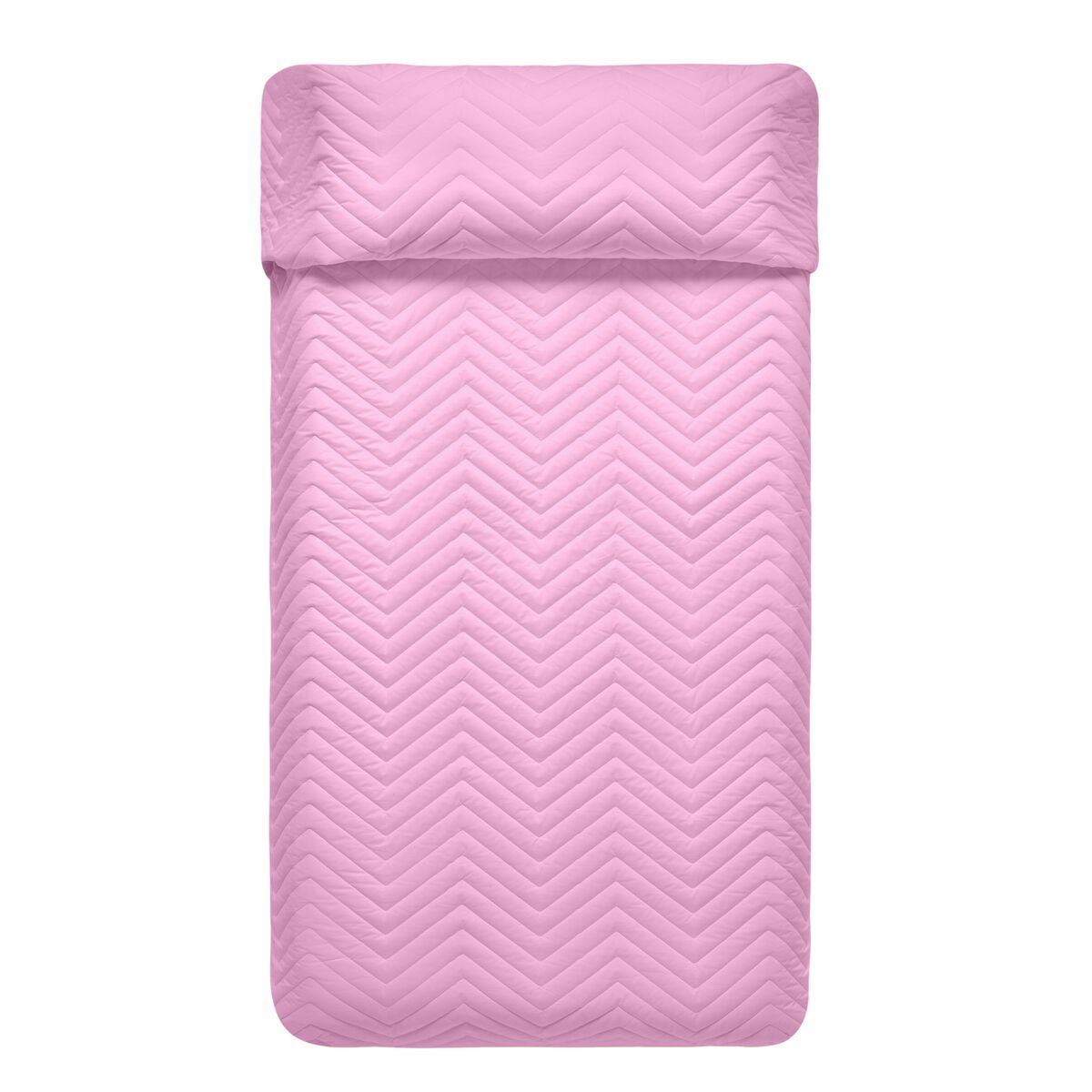 Colcha HappyFriday Basic Kids Arista Rosa 180 x 260 cm
