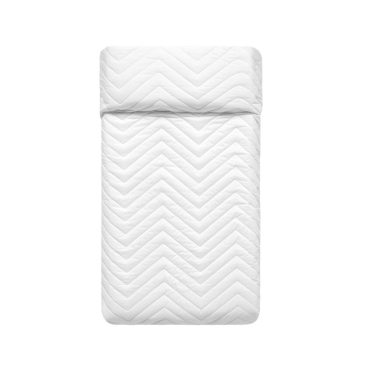 Colcha HappyFriday Basic Kids Arista Blanco 100 x 130 cm