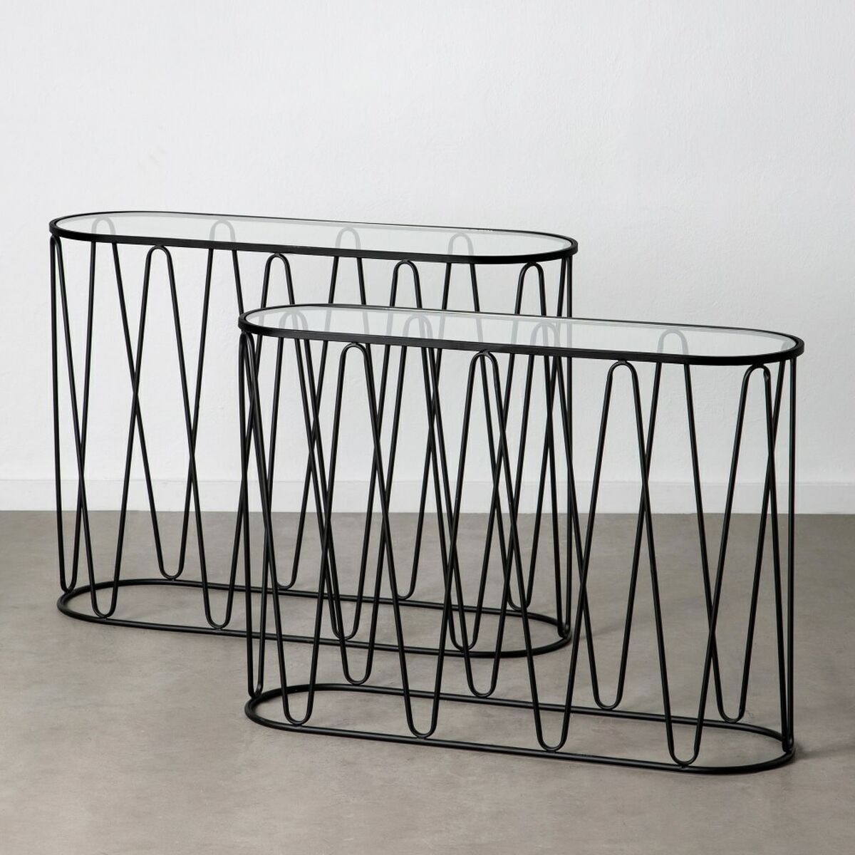 Juego de muebles Negro 107 x 35,5 x 79 cm