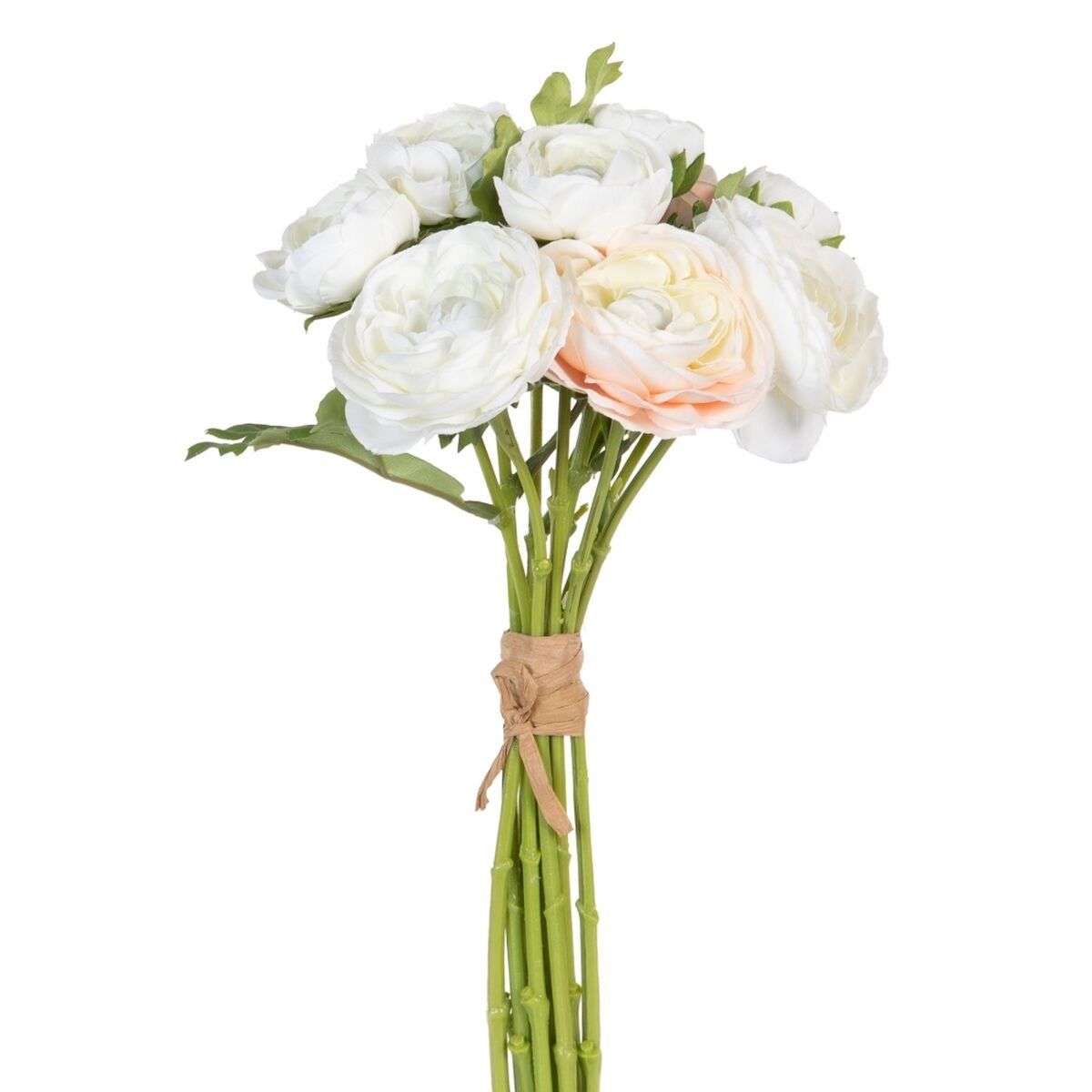 Flores Decorativas Verde Rosa 20 x 20 x 35 cm Flores