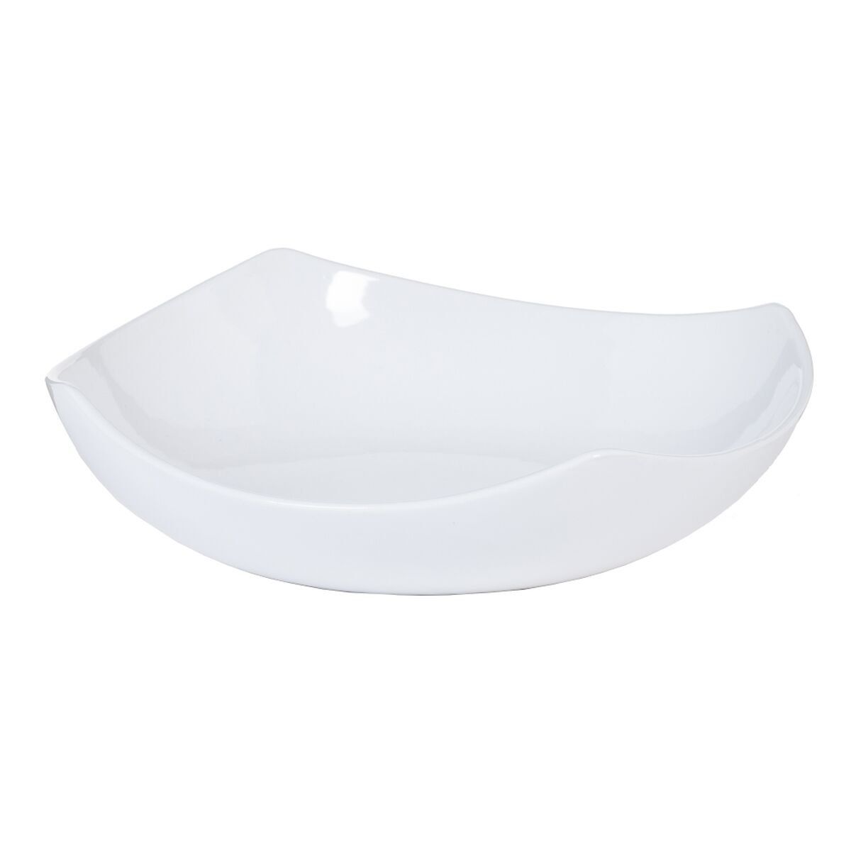 Centro de Mesa Blanco Cerámica 29,5 x 29,5 x 8 cm