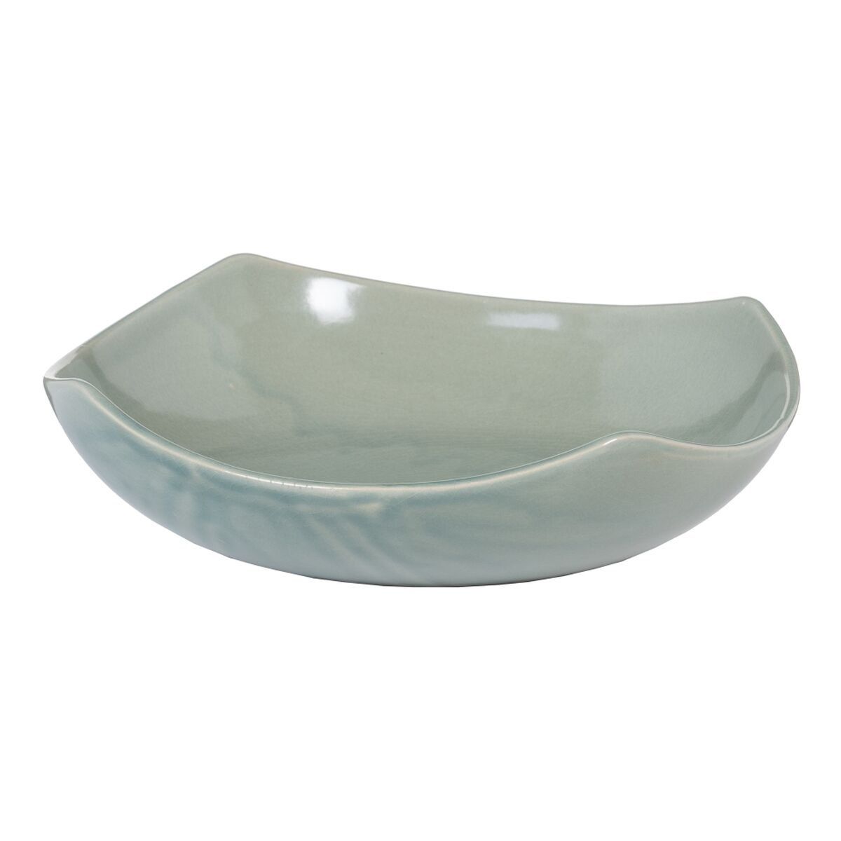 Centro de Mesa Azul claro Cerámica 29,5 x 29,5 x 8 cm