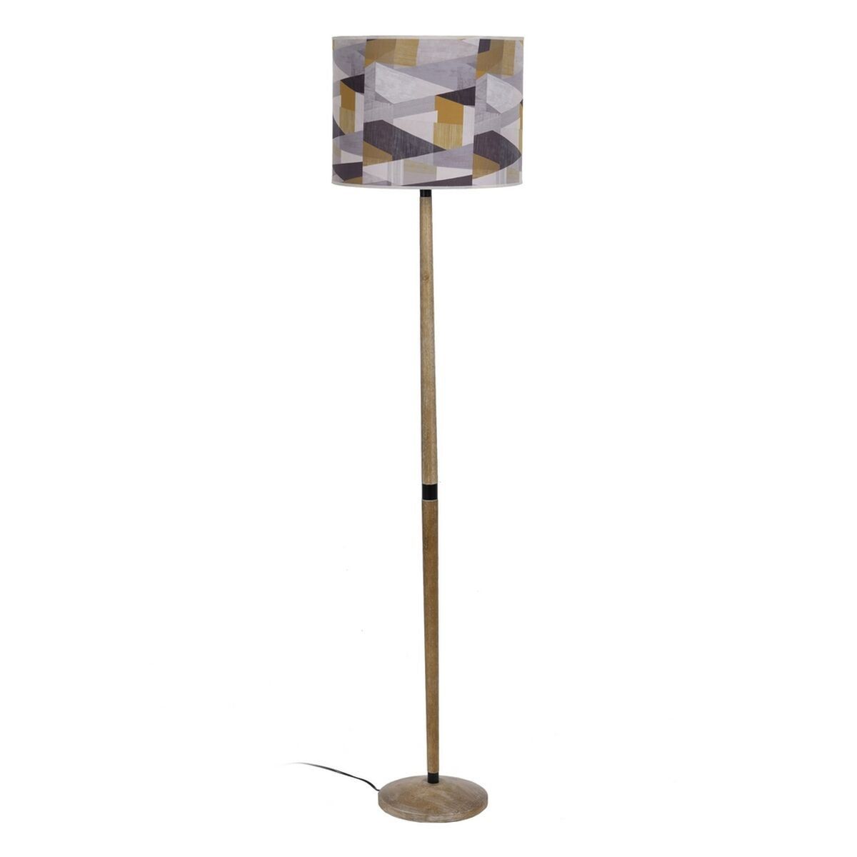 Lámpara de Pie Beige Natural 40 x 40 x 167 cm