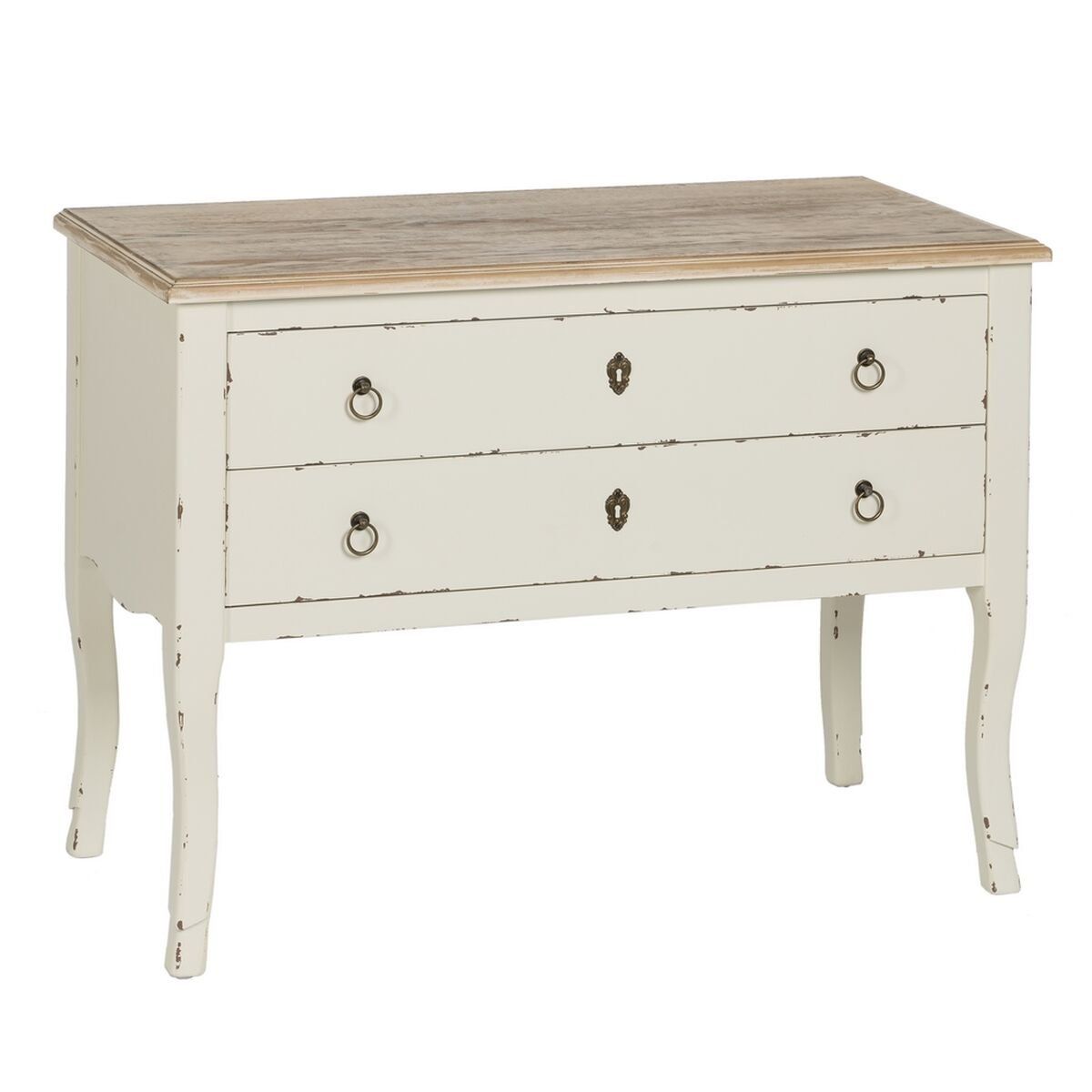 Recibidor Blanco Natural 104 x 50 x 78 cm