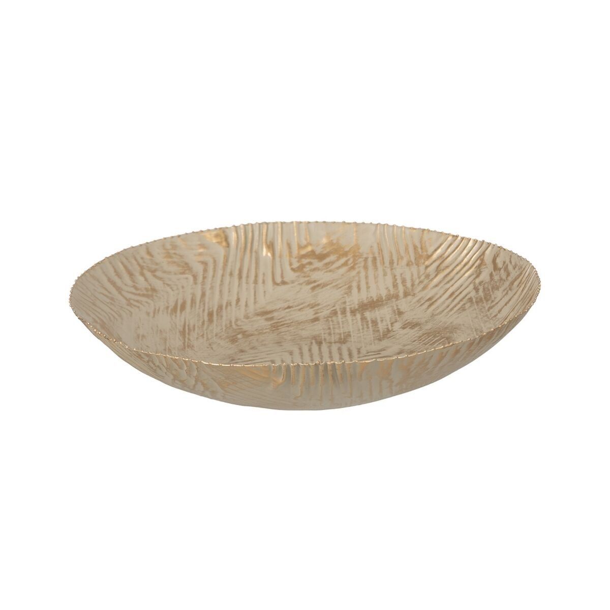 Centro de Mesa Beige Dorado Hierro 37 x 37 x 8 cm