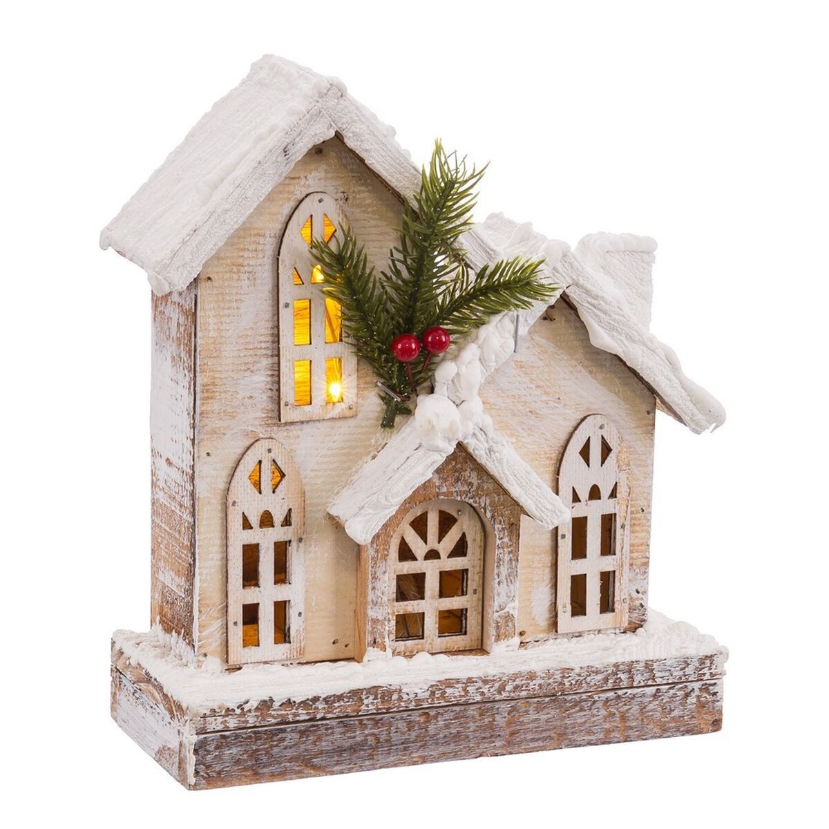 Decoración luminosa Natural Casa Iglesia 21 X 9 X 25 CM