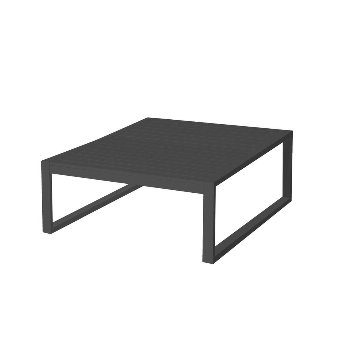 Mesa de Centro Io Grafito 100 x 100 x 45 cm
