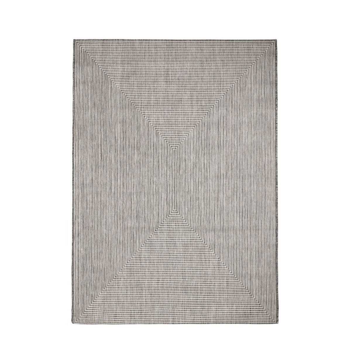 Alfombra de Exterior Quadro Gris
