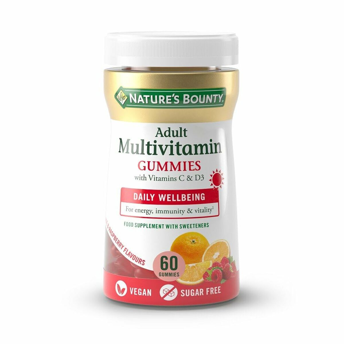 Complemento Alimenticio Nature's Bounty Multivitamínico Adultos B Gominolas Multivitaminas (x60)