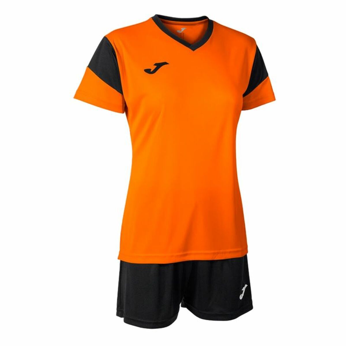 Conjunto Deportivo para Mujer Joma Sport Phoenix Negro Multicolor 2 Piezas