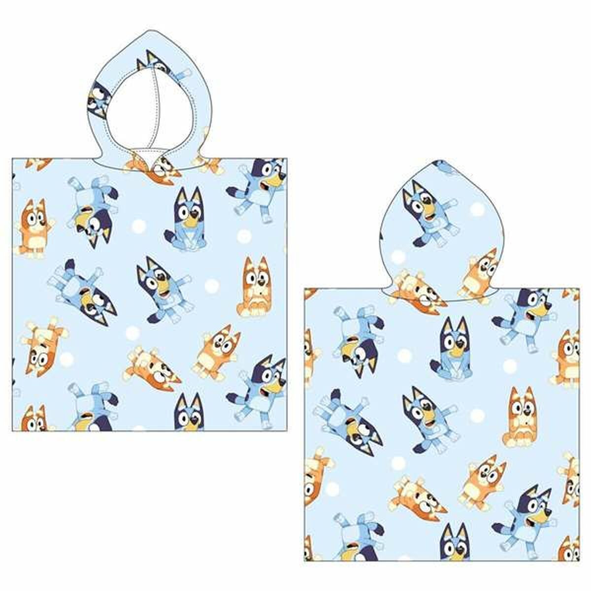 Toalla de Playa Bluey Azul claro 50 x 115 cm