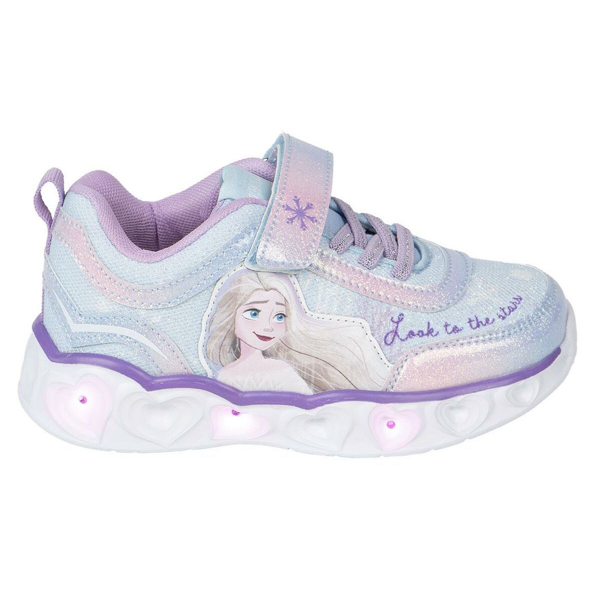 Zapatillas Deportivas con LED Frozen Morado