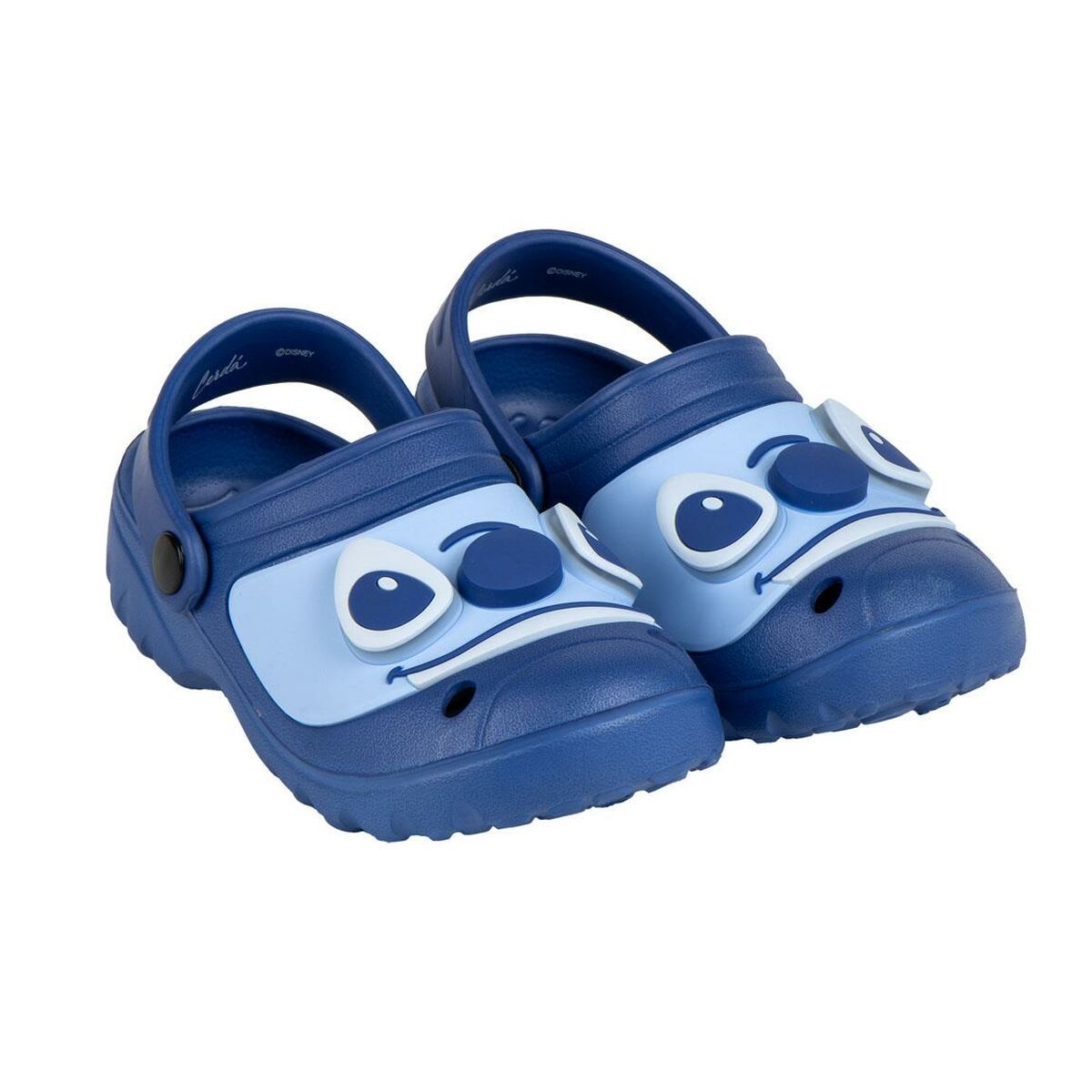 Zuecos de Playa Stitch Azul oscuro