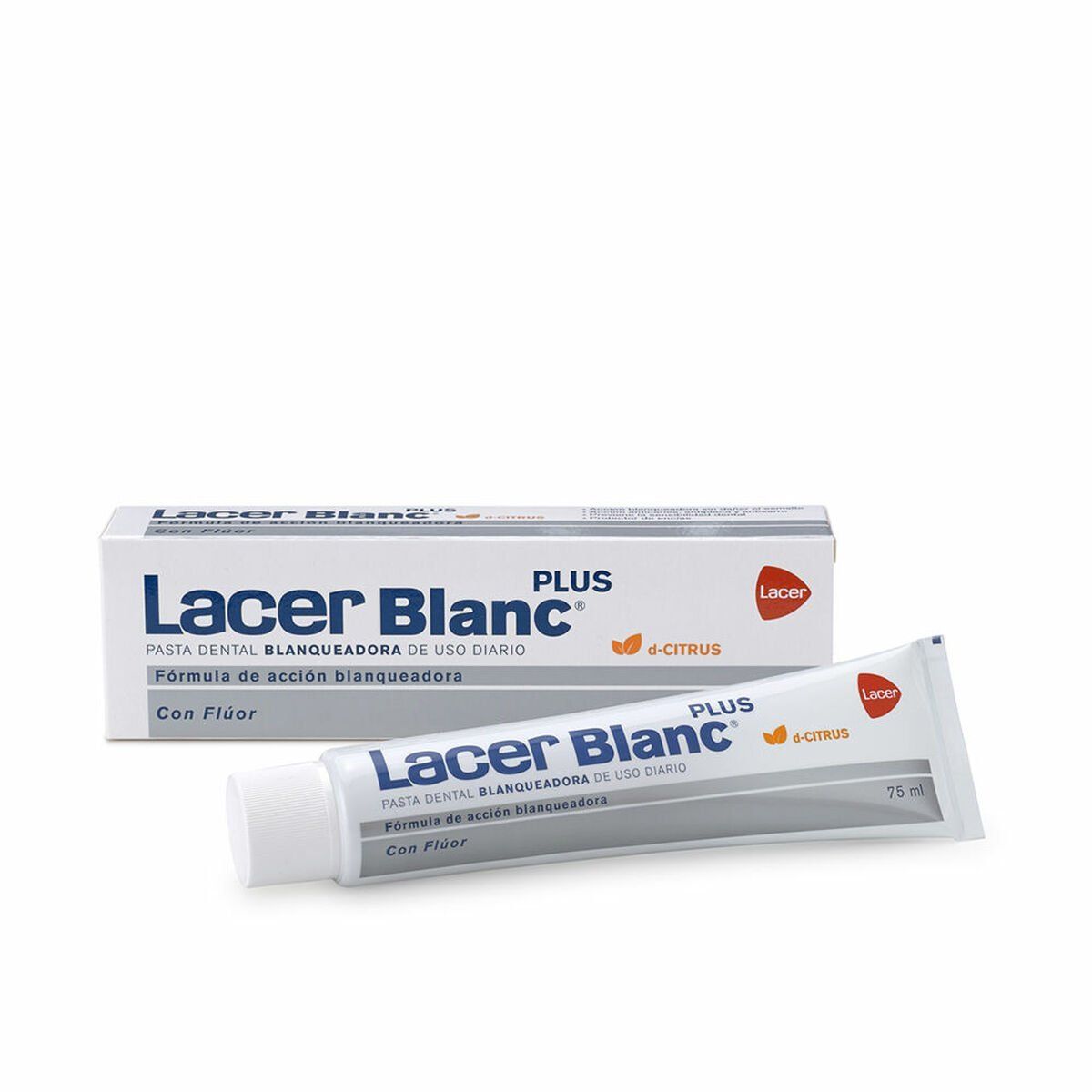 Pasta de Dientes Blanqueante Lacer Lacerblanc 75 ml Cítrico