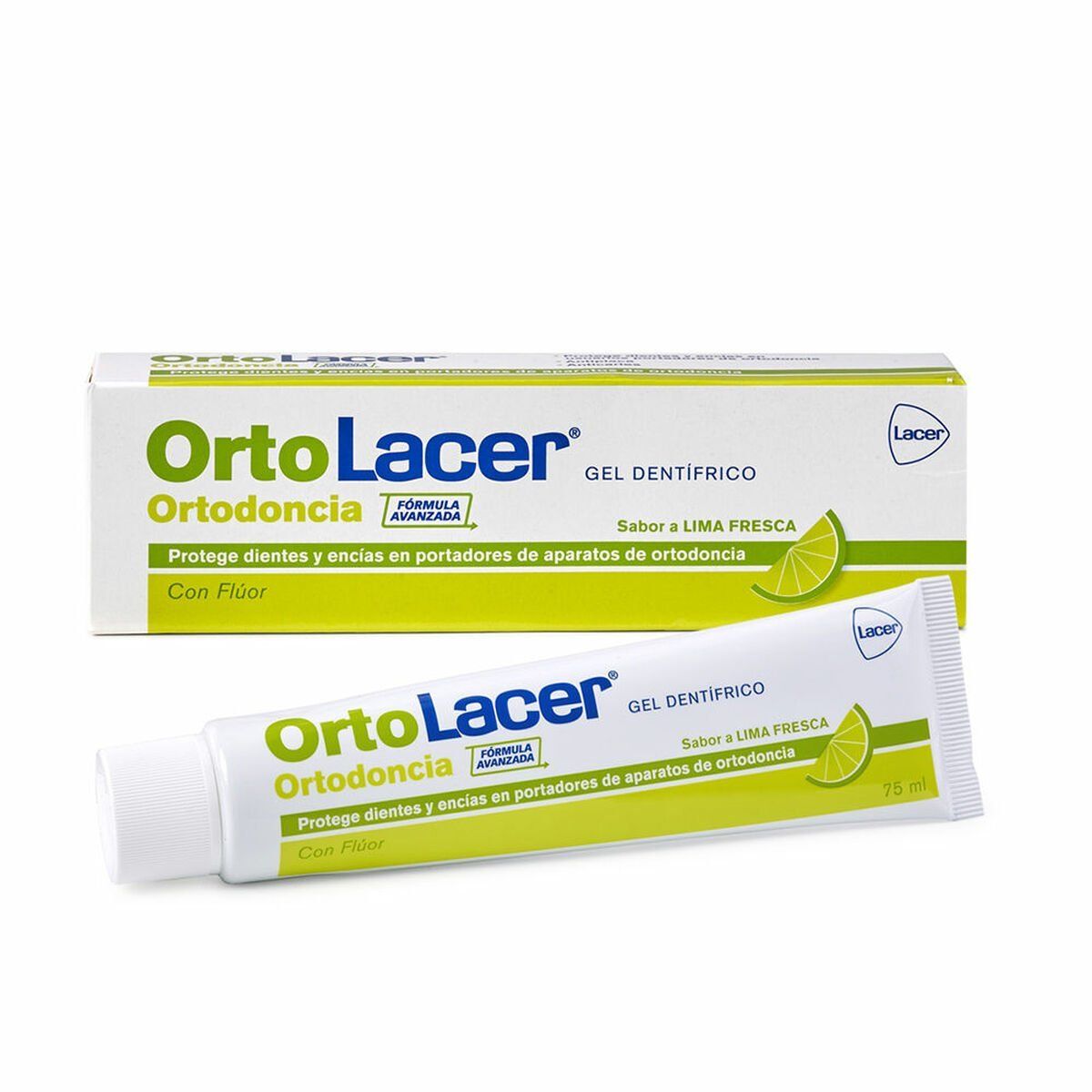 Pasta de Dientes Lacer Ortolacer 75 ml Lima